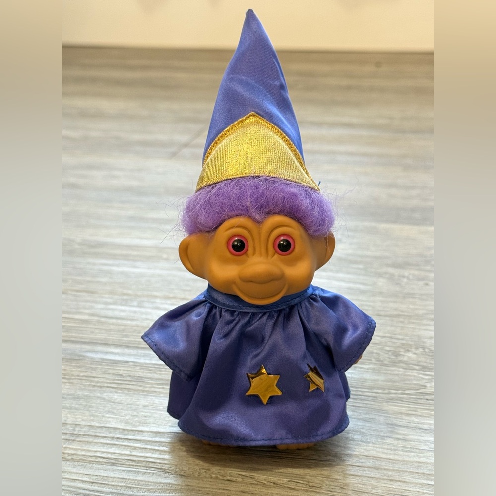2/$20 Vintage 1991 Wizard Troll Doll